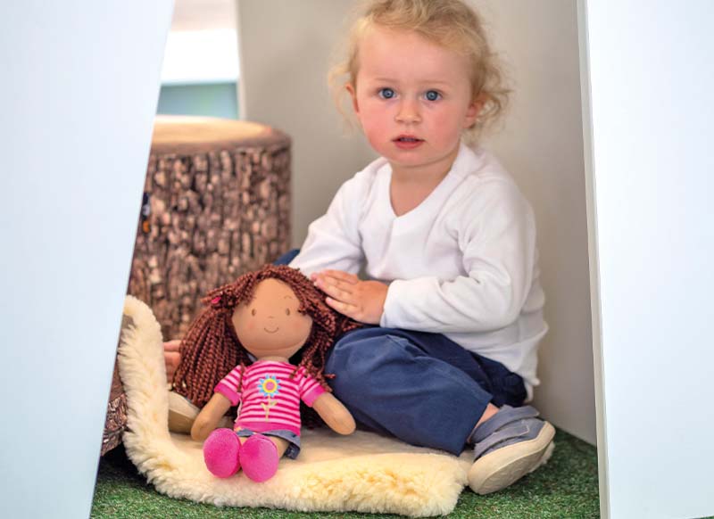 Poppen - Paulina - 30 cm - zacht - poppenhoek - per stuk
