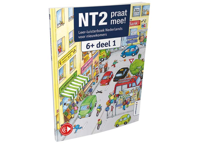 Boek - NT2 Praat Mee! - leer/luisterboek - 6+ - te gebruiken met De Voorlezer HH8593 - per stuk