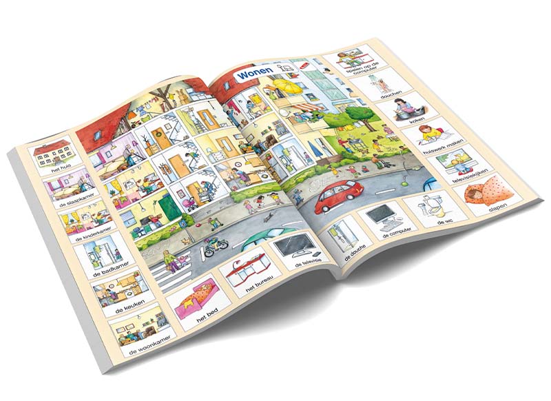Boek - NT2 Praat Mee! - leer/luisterboek - 6+ - te gebruiken met De Voorlezer HH8593 - per stuk