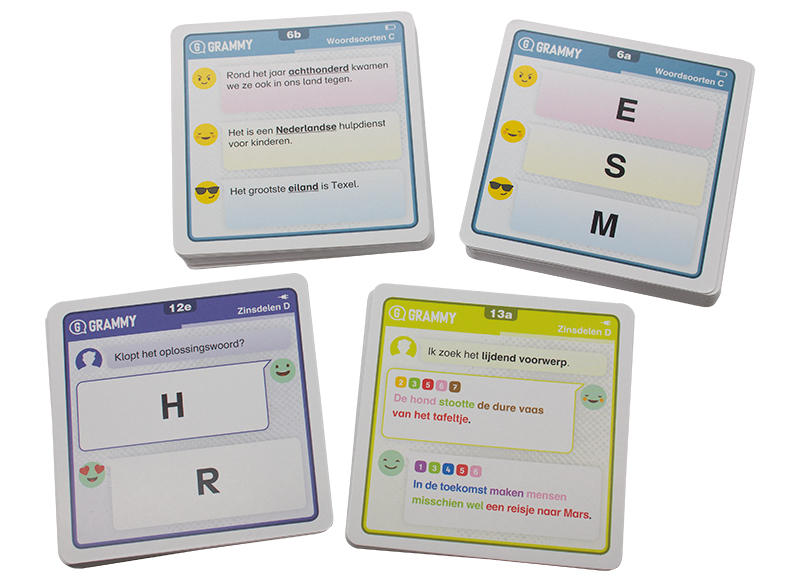 Spel - taalspel - Grammy - zelfcontrole - 10-14 jaar - per spel