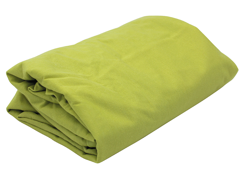 Textiel - bed - hoeslaken waterdicht - 60x120 cm - per stuk - limoen - per stuk