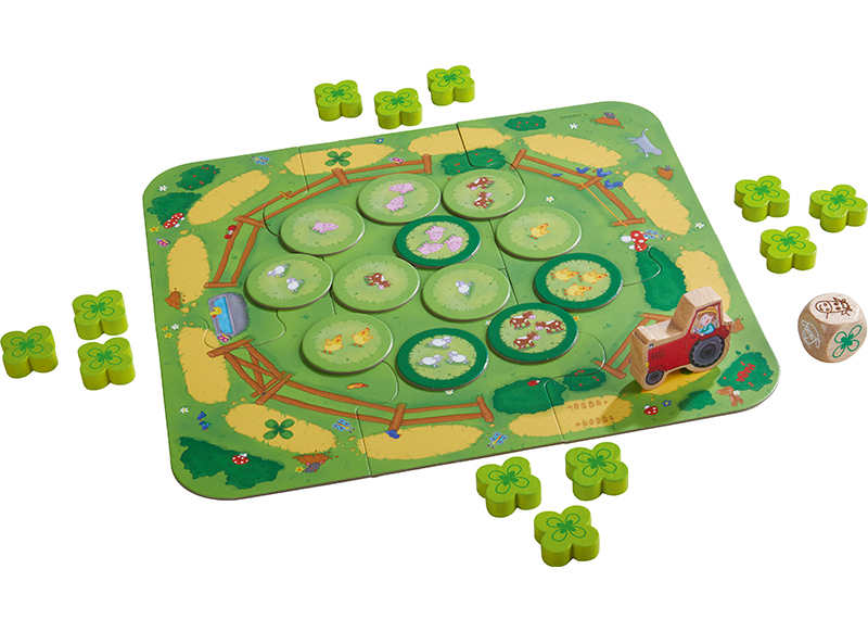 Initiatie wiskunde - mijn eerste spellen - Haba - tellen op de boerderij