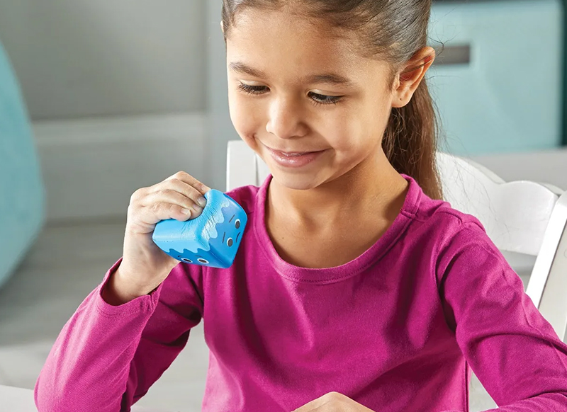 Snoezelhoek - Learning Resources Cool Down Sensory Cubes Sensory Fidget Set - set van 4