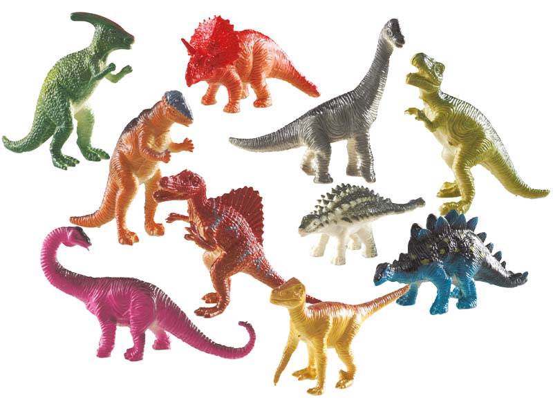 Speelgoed - figuren - Learning Resources Dinosaur Counters - dinosaurussen - set van 60 assorti