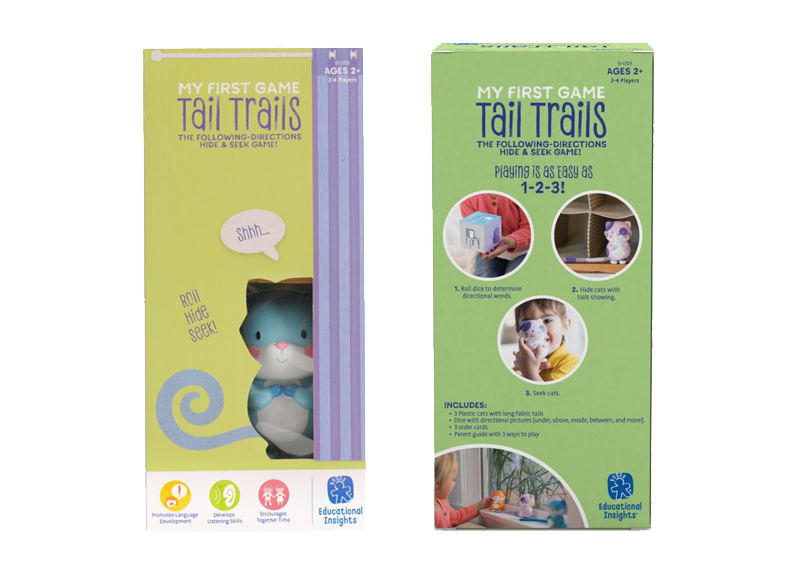Denkspel - Learning Resources - Tail Trails - ruimtelijk inzicht - logisch denken - per spel