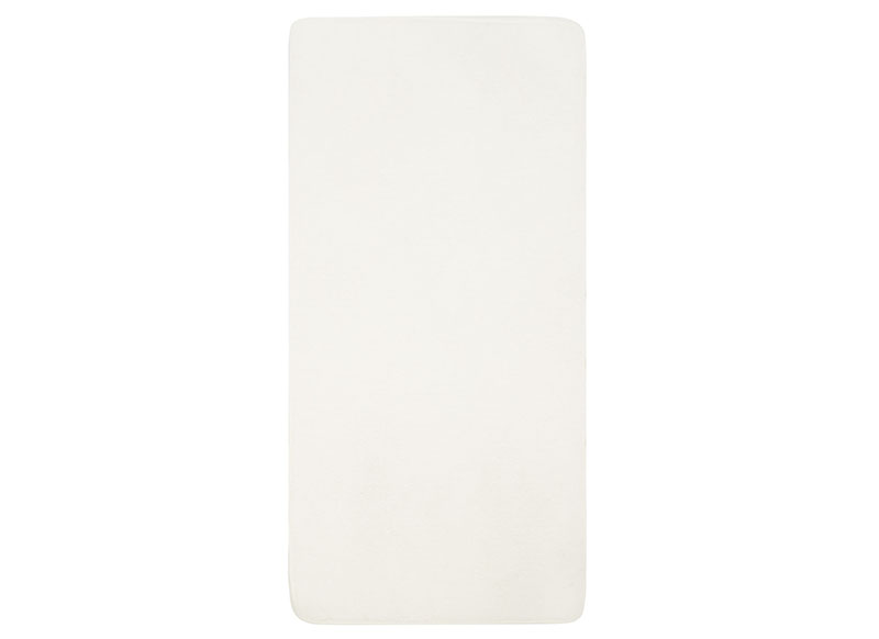 Hoeslakens - Jollein Jersey - 60 x 120 cm - effen - wit - per stuk