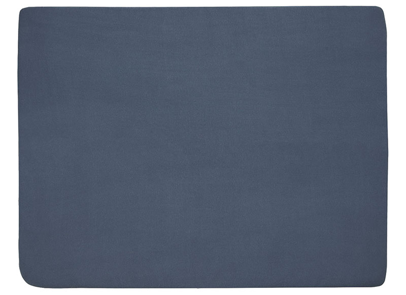 Hoeslakens - Jollein Jersey - 60 x 120 cm - effen - jeans blue - per stuk
