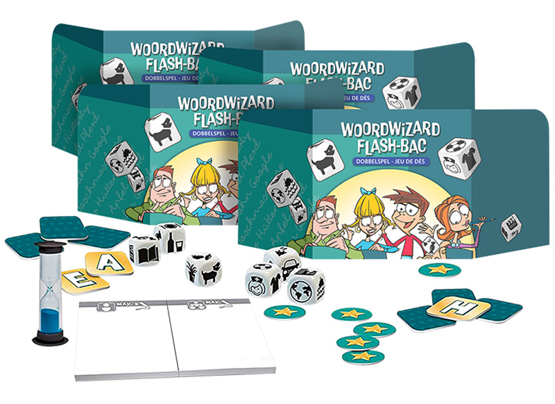 Taalspel - Woordwizard - Flashbac - per spel