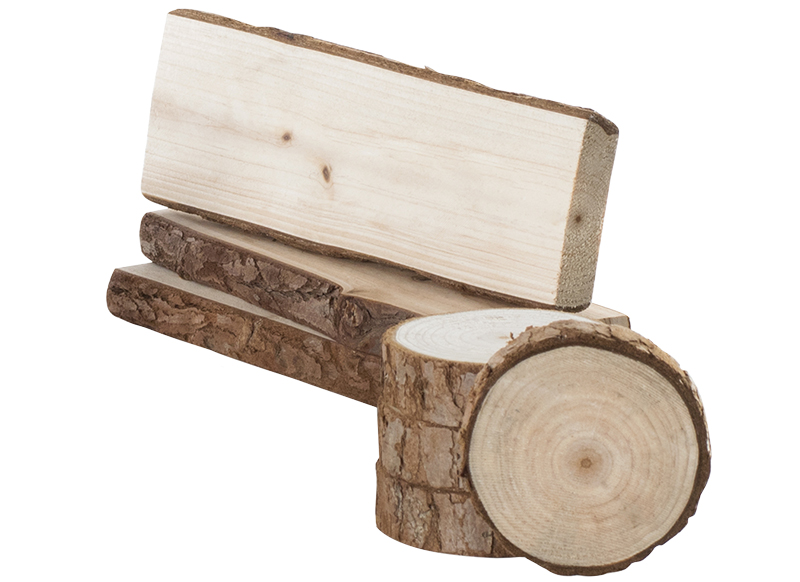 Bouwset - boomstamblokken - Guide Craft - Branch Blocks - per set