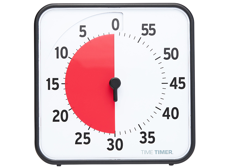 Timer - Time Timer - biepgeluid - medium - 19 x 19 cm - per stuk