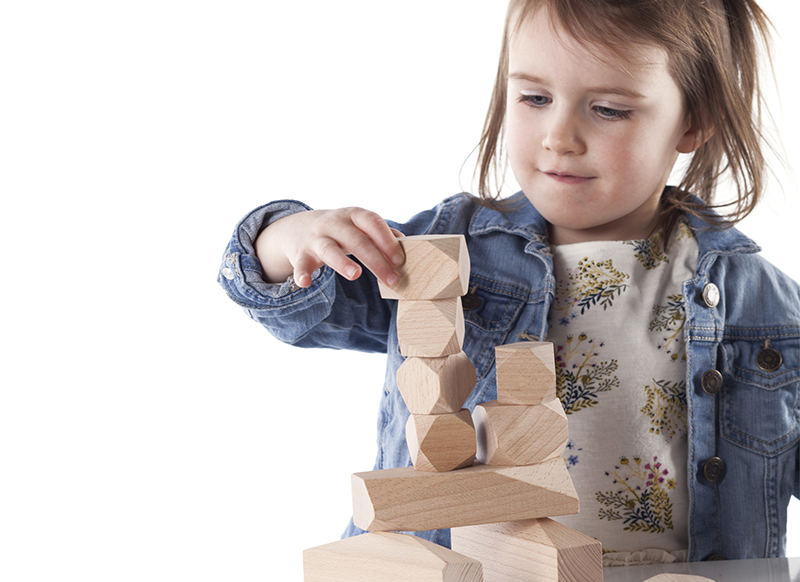 Bouwset - Guide Craft Wood Stackers Standing Stones - blokken - hout - per set