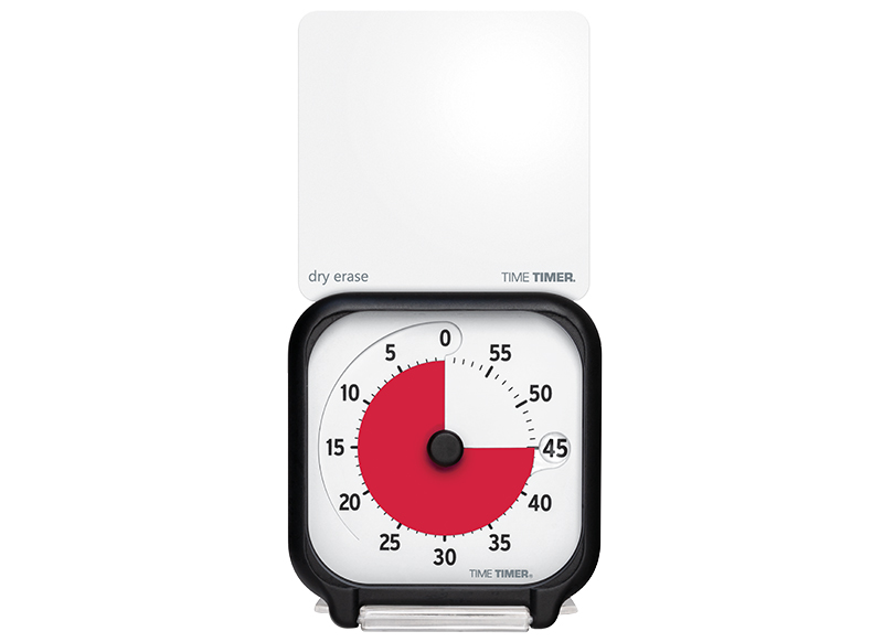 Timer - Time Timer - biepgeluid - pocket - 7,5 x 7,5 cm - per stuk