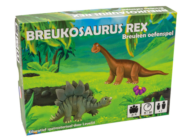 Rekenspel - Level 21 - Breukosaurus Rex - breuken - per spel