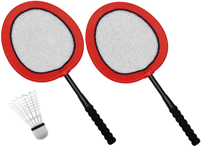 Bewegen - badminton - mega badmintonset - per spel