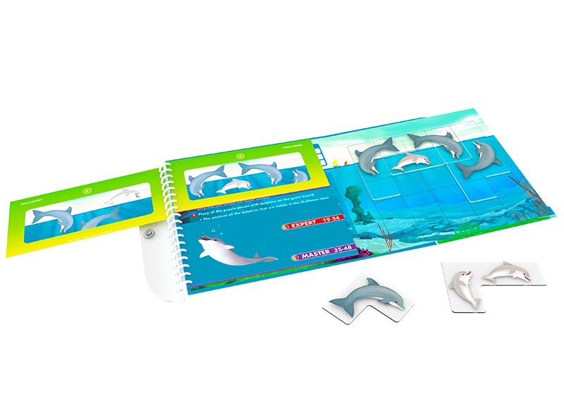 Spellen - SmartGames - Magnetisch - Flippin Dolphins - per spel