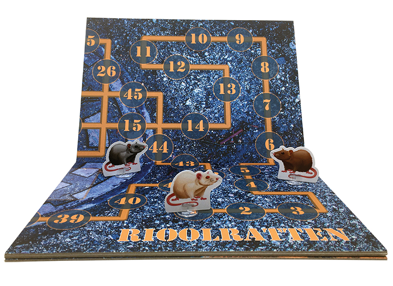 Taalspel - Level 21 - Rioolratten - begrijpend lezen - bordspel - per spel