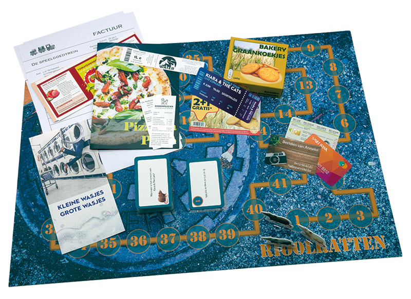 Taalspel - Level 21 - Rioolratten - begrijpend lezen - bordspel - per spel