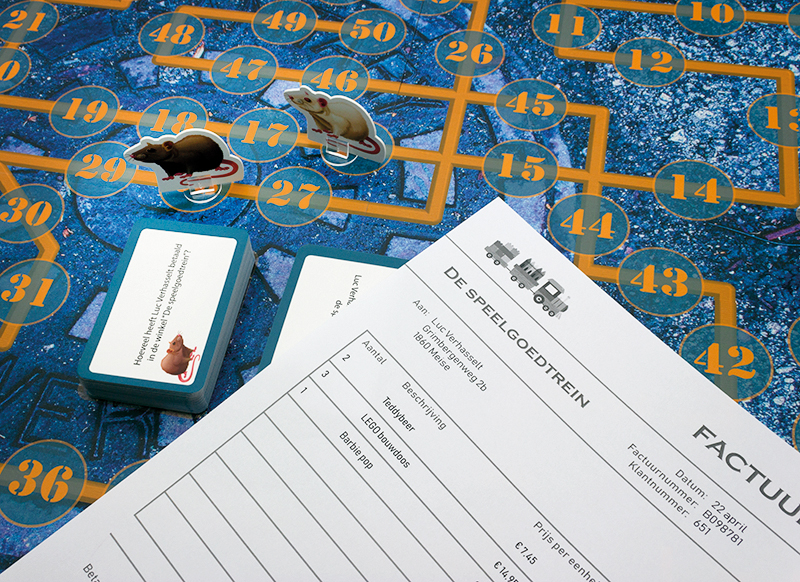 Taalspel - Level 21 - Rioolratten - begrijpend lezen - bordspel - per spel