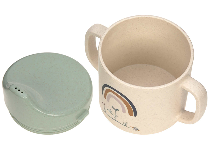 Eetgerei - beker - Lassig - drinkbeker met tuit antislip 200 ml - per stuk - leverbaar in 3 designs