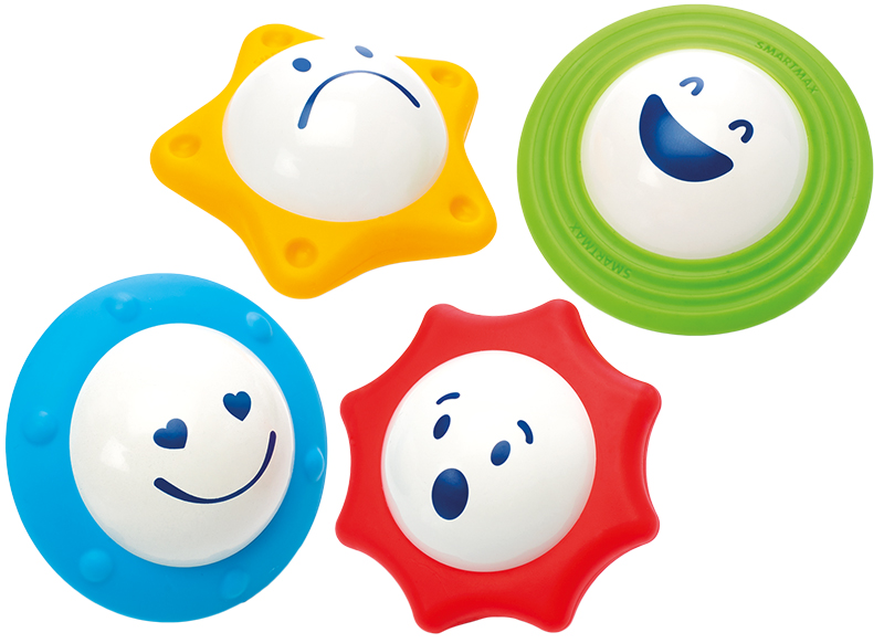 Bouwset - SmartMax My First Sounds & Senses - magnetisch - set van 8