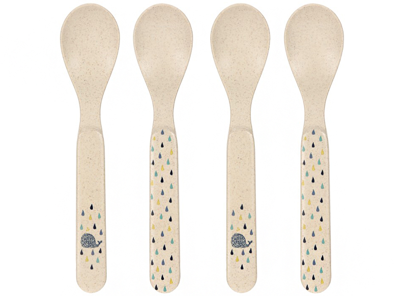 Eetgerei - bestek - Lassig - lepeltjes - set van 4 - leverbaar in 3 designs