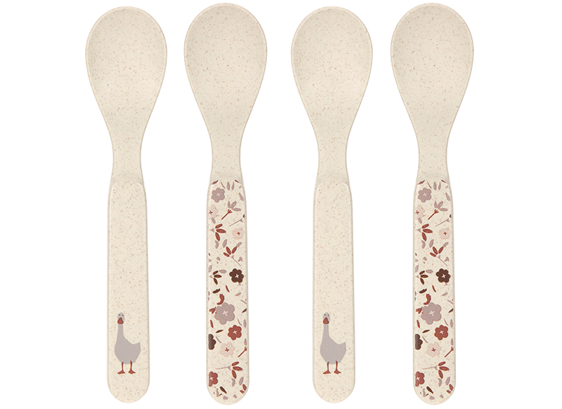 Eetgerei - bestek - Lassig - lepeltjes - set van 4 - leverbaar in 3 designs