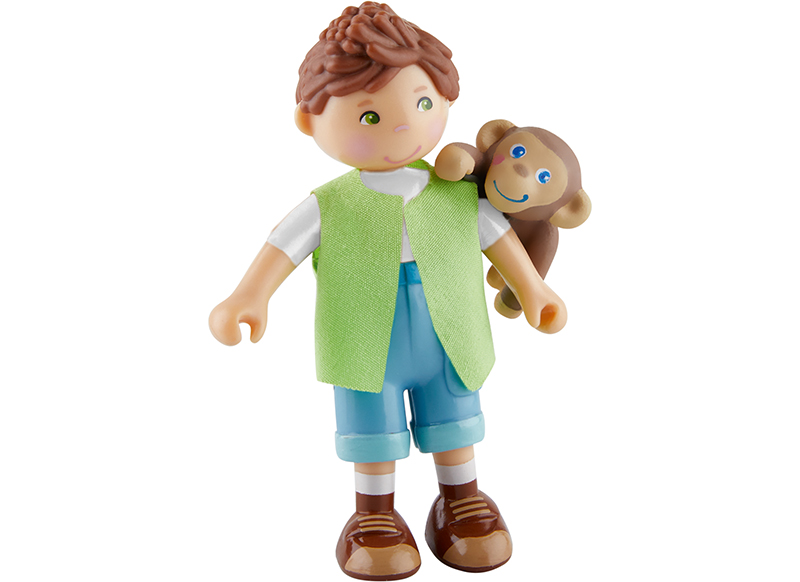 Poppenhuis - Haba - little friends - safaridieren set b - set van 6