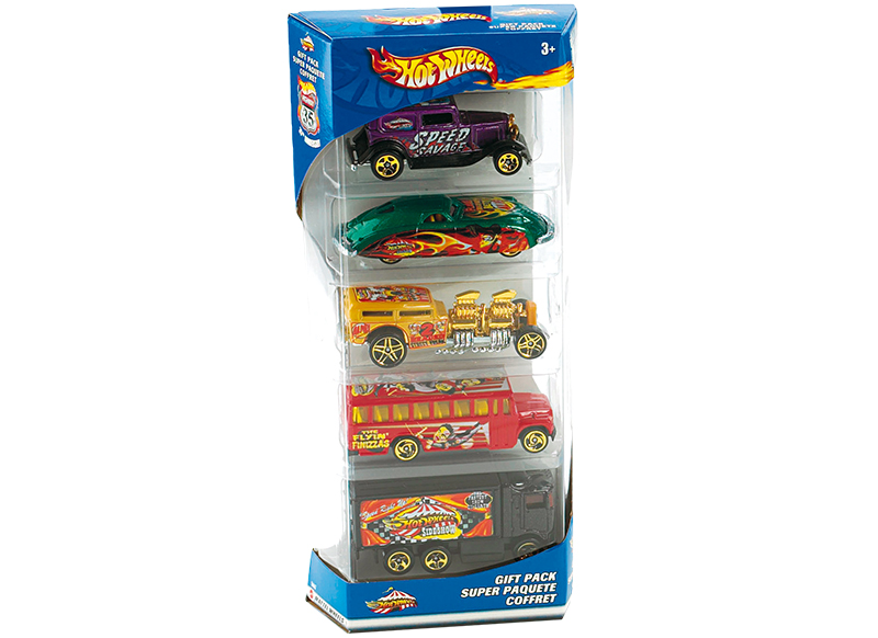 Voertuigen - auto's - Hot Wheels - set van 5 assorti