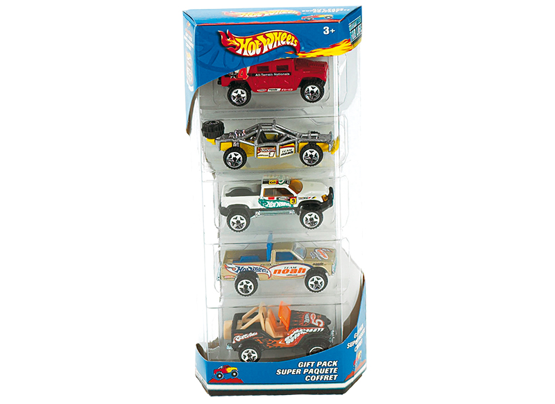 Voertuigen - auto's - Hot Wheels - set van 5 assorti