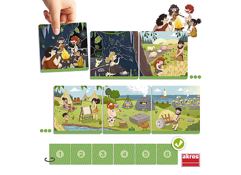 Spel - Akros Discover The History Of Humanity! - geschiedenis van de mens! - wereldorientatie - per spel