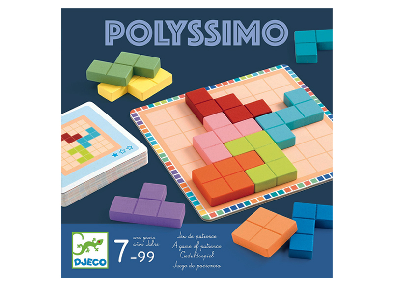 Spel - denkspel - Djeco Polyssimo - puzzelen - per spel