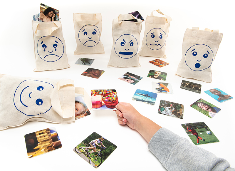 Sorteren - Educational Advantage Feelings & Emotions Sorting Bags - zakjes - emoties - gevoelens en emoties - per set