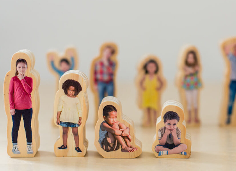 Figuren - emoties - Hoe voel ik me vandaag - set van 15