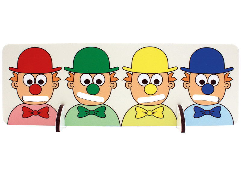 Motoriekborden - Handige Handen - starter - clown - per stuk