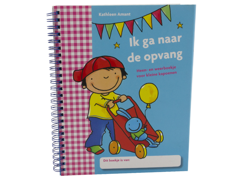 Boek - heen en weer boekje - ik ga naar de opvang - per stuk