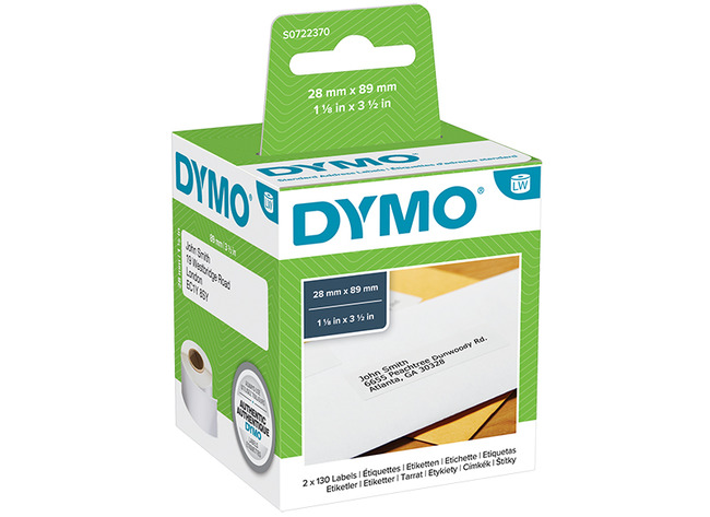 Etiketten - Dymo label writer 550 -  standaard adresetiket