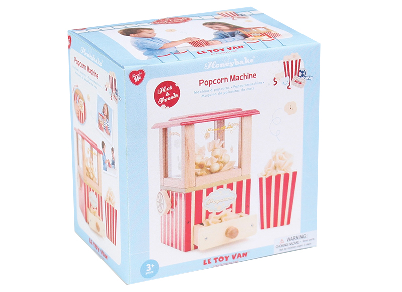 Poppenhoek - Le Toy Van - Voeding - Hout - Popcornstand