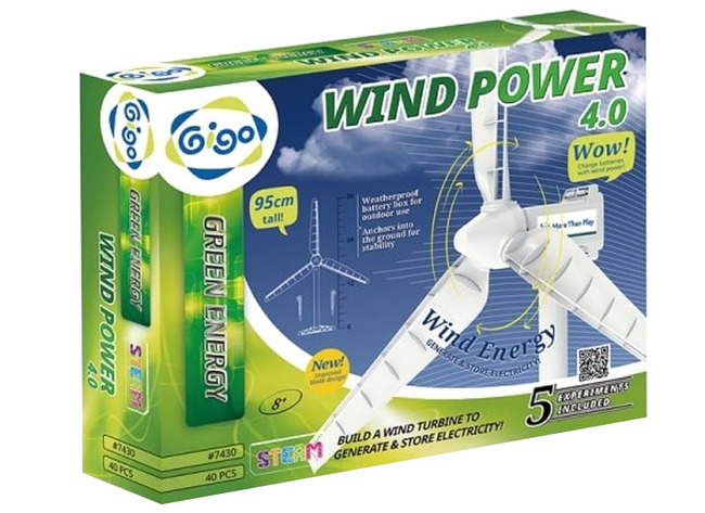 Bouwpakket - voertuigen - STEM / STEAM - Green Energy - windkracht - per set