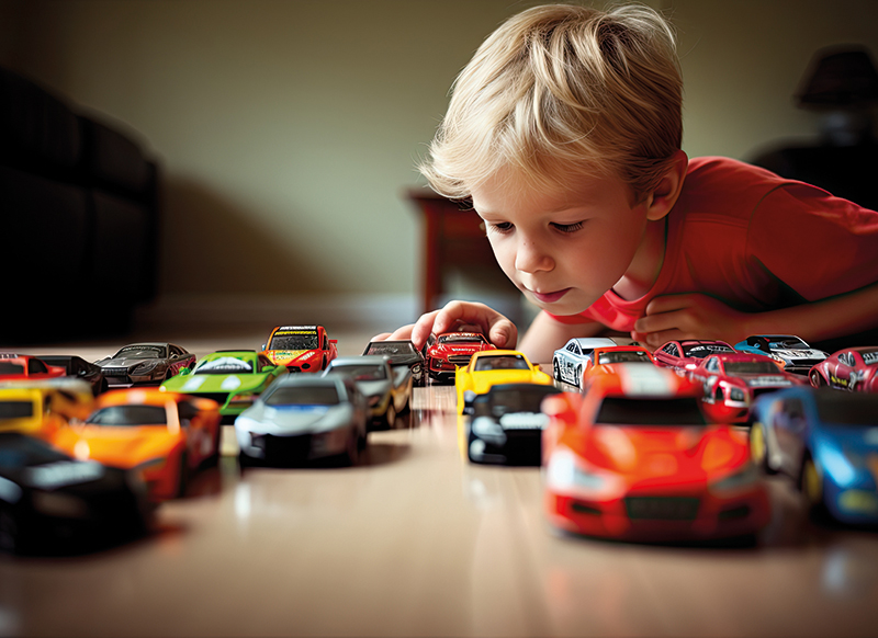 Voertuigen - Super Cars - metaal - medium - set van 8 assorti