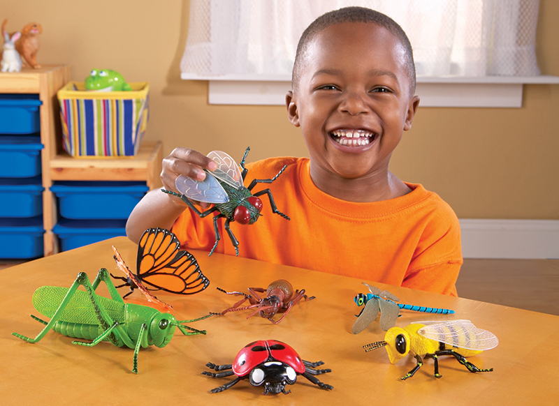 Dieren - Learning Resources - jumbo - insecten - 7 stuks