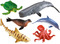 Dieren - Learning Resources - jumbo - zeedieren - 6 stuks