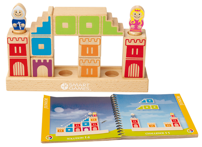 Denkspel - SmartGames Camelot Jr. - kasteelpuzzel - per spel