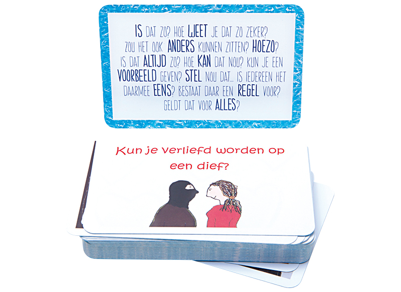 Kaarten - praatplaatjes - filosoferen - vanaf 4 jaar - per set