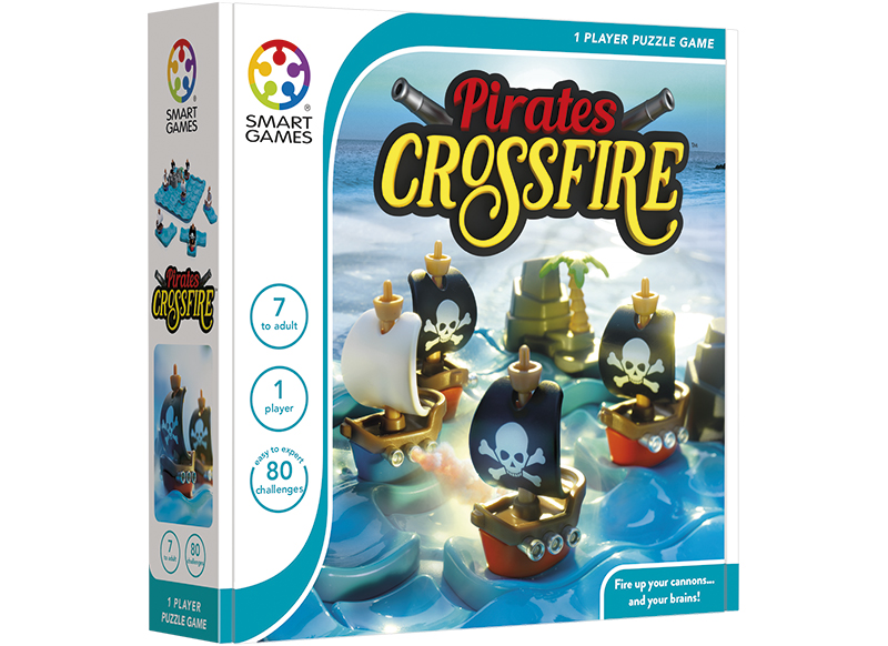 Denkspel - SmartGames Pirates Crossfire - per spel