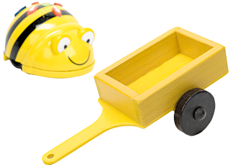 Robot - Bee-bot - Blue-bot - kar - per stuk