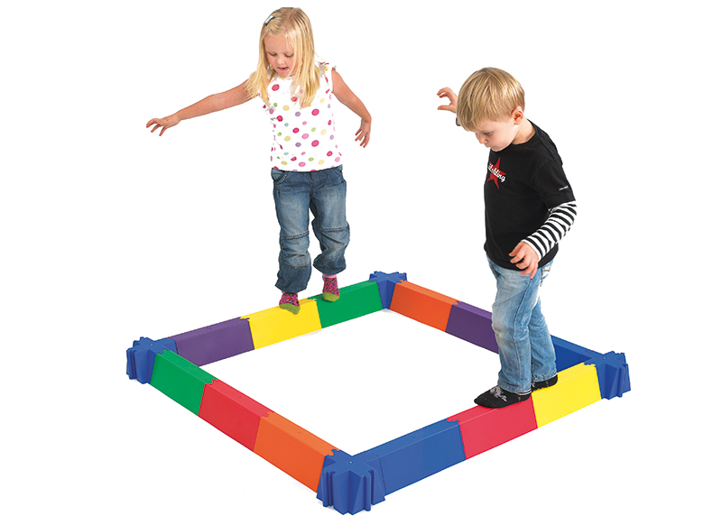 Evenwichtsparcours - Edx Education - balanceren - set van 28 assorti