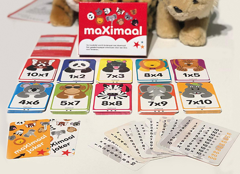 Rekenspel - Maximaal - maaltafels - per spel