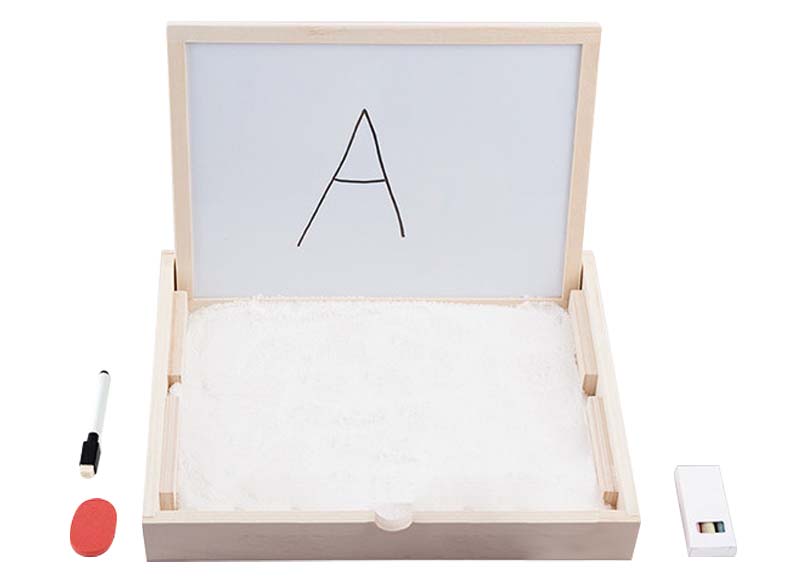 Oefenbak - Akros Multi-Sensory Pre-Writing Tray - met schrijfbord - schrijfroute - schrijfbewegingen - zand - per stuk