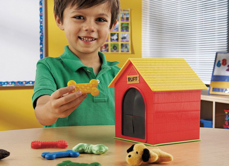 Voelstenen - Learning Resources Ruff's House Teaching Tactile Set - hondenhok - sensorisch - per spel