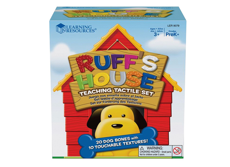 Voelstenen - Learning Resources Ruff's House Teaching Tactile Set - hondenhok - sensorisch - per spel